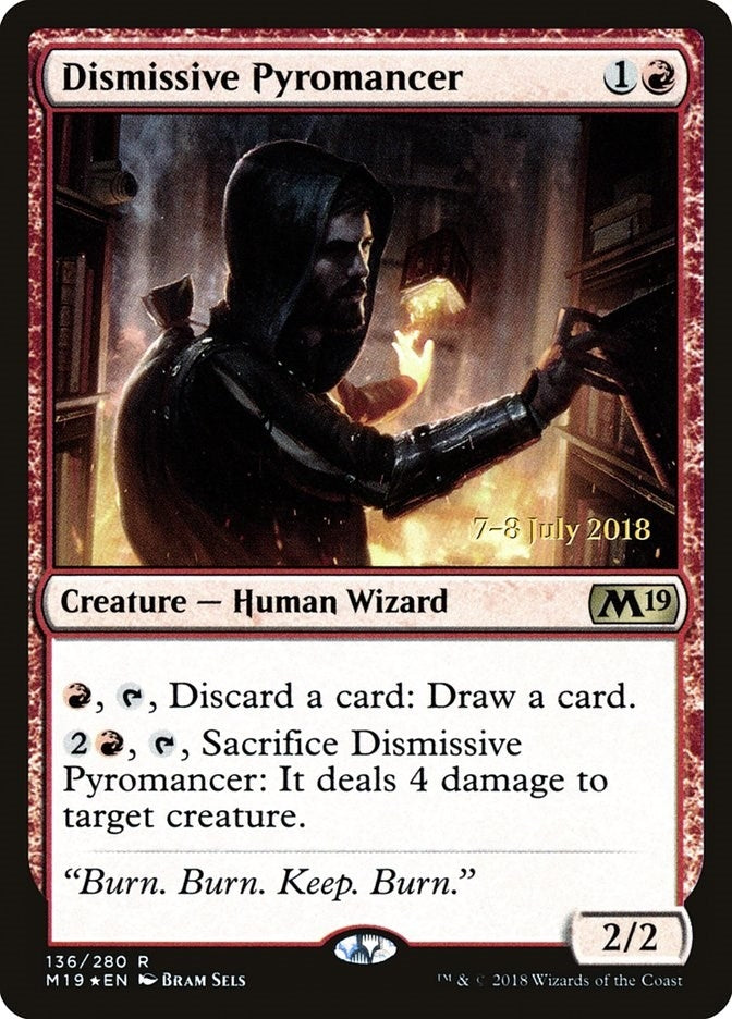Dismissive Pyromancer (136) (Prerelease Cards)