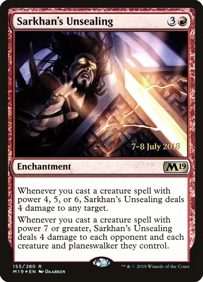 Sarkhan's Unsealing (155) (Prerelease Cards)