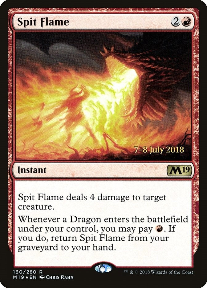 Spit Flame (160) (Prerelease Cards)