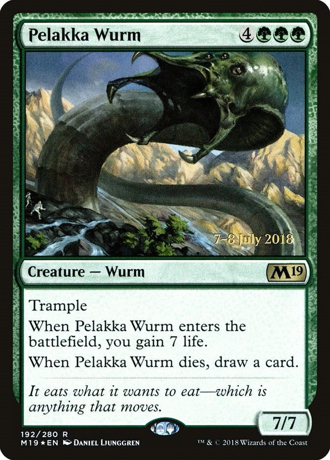Pelakka Wurm (192) (Prerelease Cards)