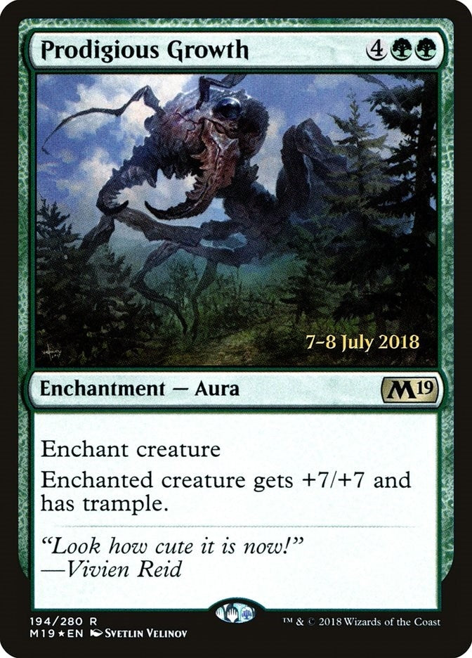 Prodigious Growth (194) (Prerelease Cards)