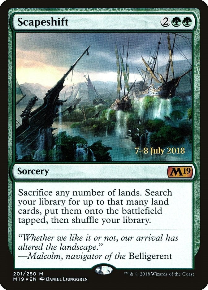 Scapeshift (201) (Prerelease Cards)