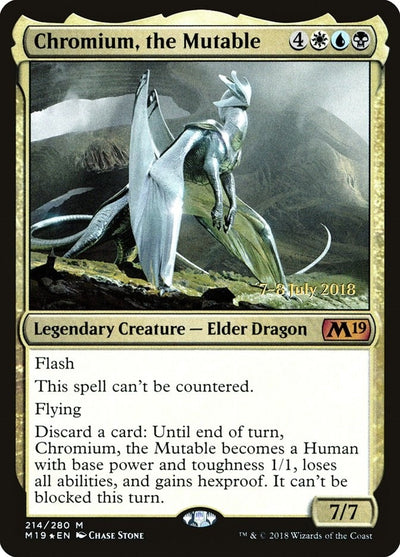 Chromium, the Mutable (214) (Prerelease Cards)