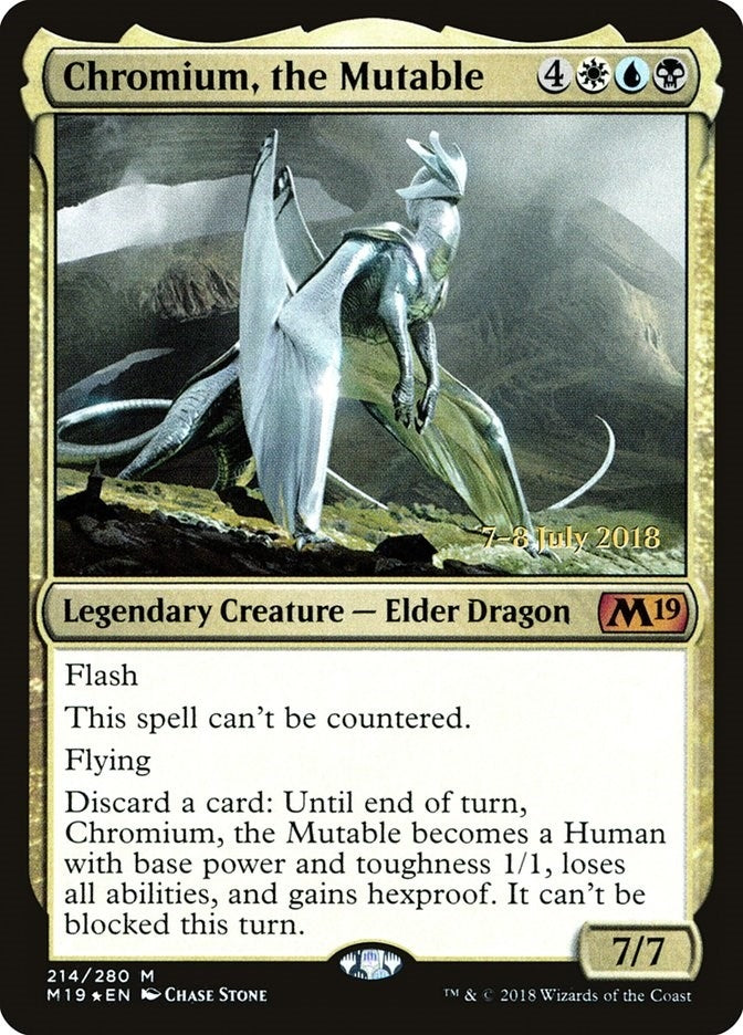Chromium, the Mutable (214) (Prerelease Cards)