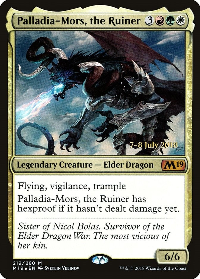Palladia-Mors, the Ruiner (219) (Prerelease Cards)