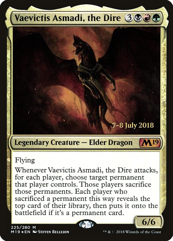 Image for Vaevictis Asmadi, the Dire (225) - Magic: The Gathering