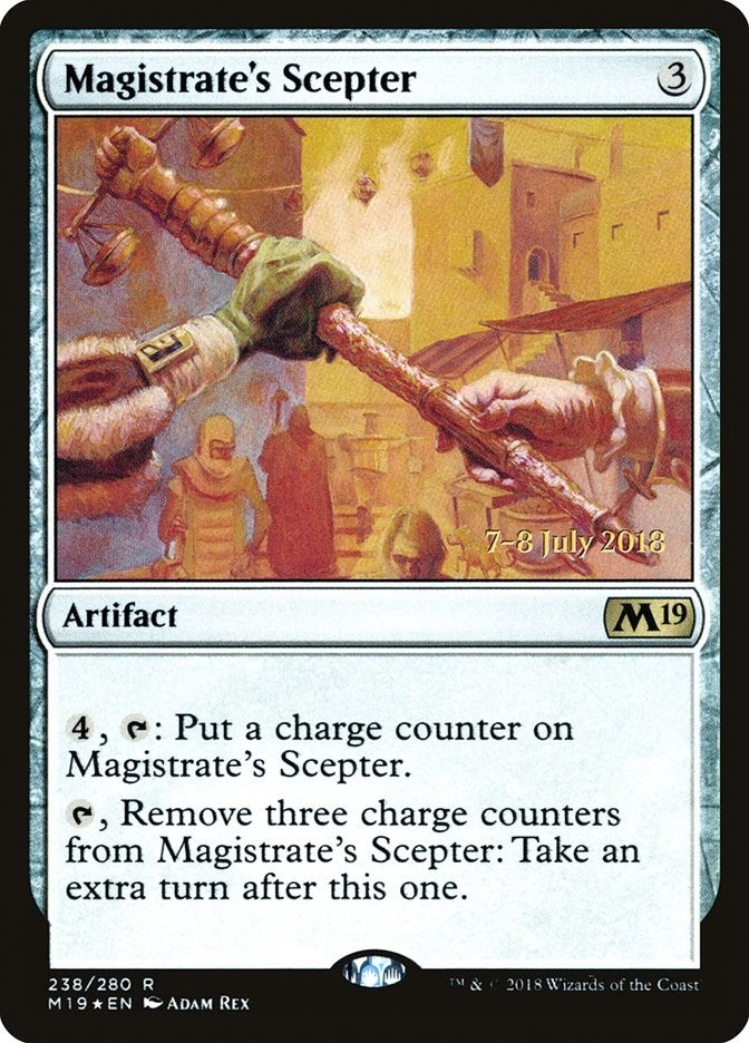 Magistrate's Scepter (238) (Prerelease Cards)