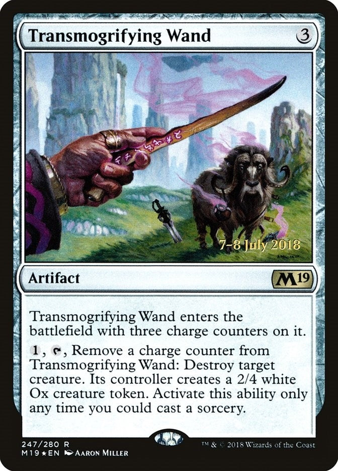 Image for Transmogrifying Wand (247) - Magic: The Gathering