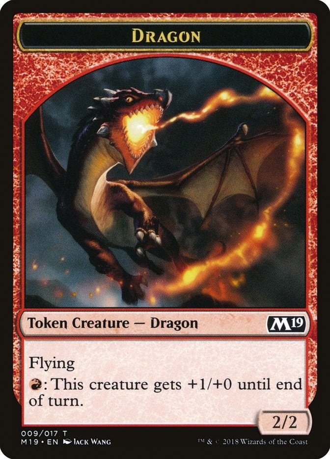 Dragon Token (009) (9) (Core Set 2019)