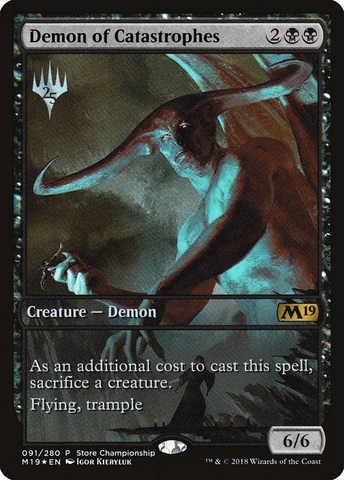 Demon of Catastrophes (91) (Game Day & Store Championship Promos)
