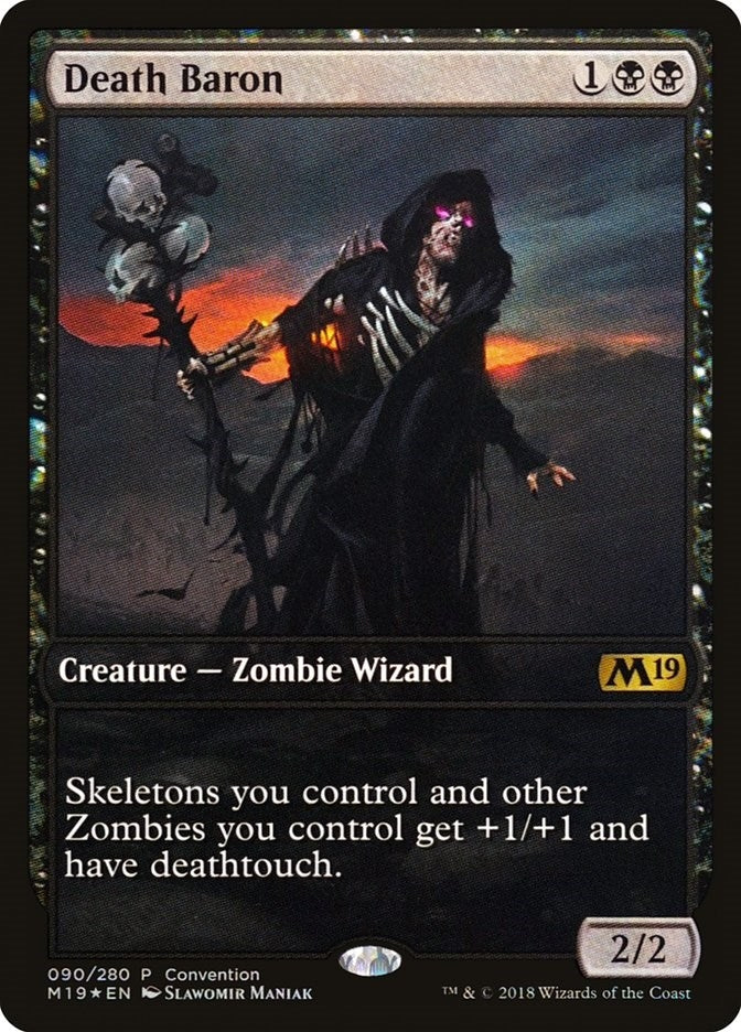 Death Baron (2018 Convention Promo) (90) (Media Promos)