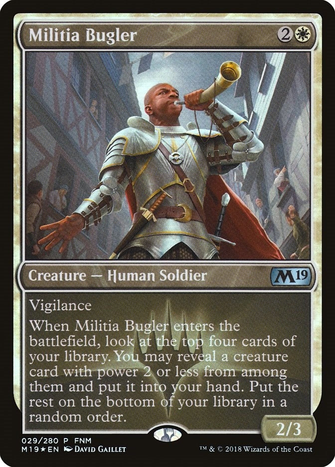 Militia Bugler (29) (FNM Promos)