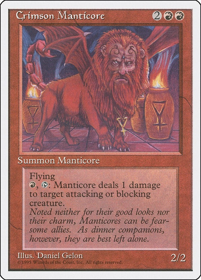 Crimson Manticore (Fourth Edition)