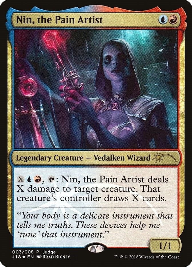 Nin, the Pain Artist (3) (Judge Promos)