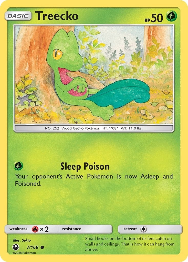 Image for Treecko (7) (7/168) (SM - Celestial Storm) - Pokemon