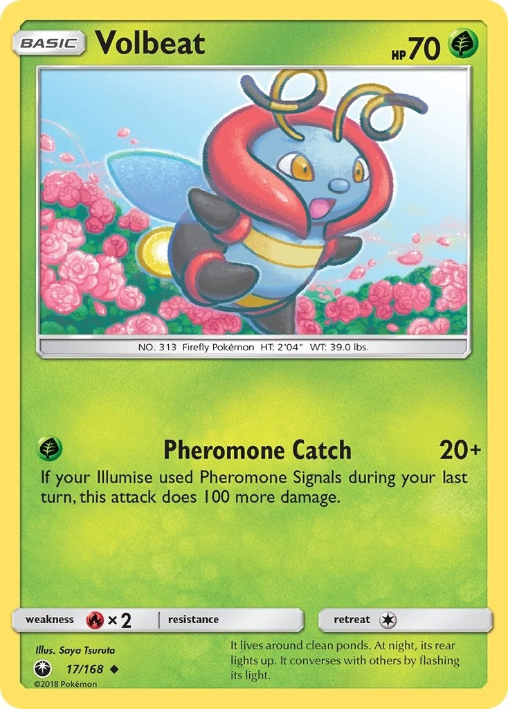Image for Volbeat (17/168) (SM - Celestial Storm) - Pokemon