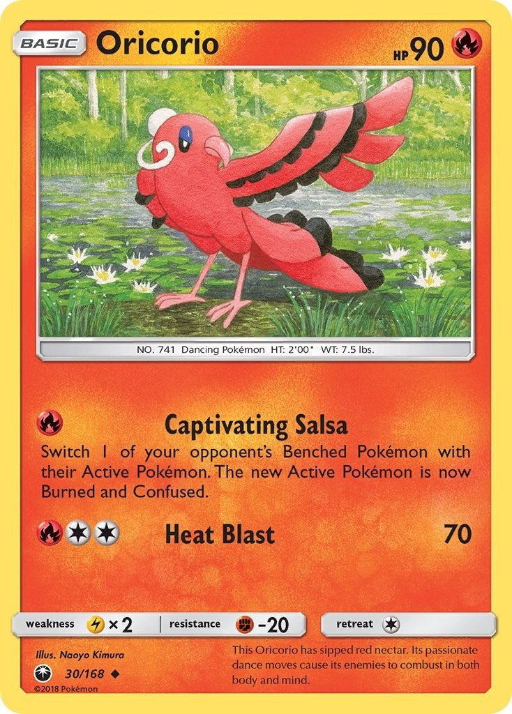 Image for Oricorio (30) (30/168) (SM - Celestial Storm) - Pokemon