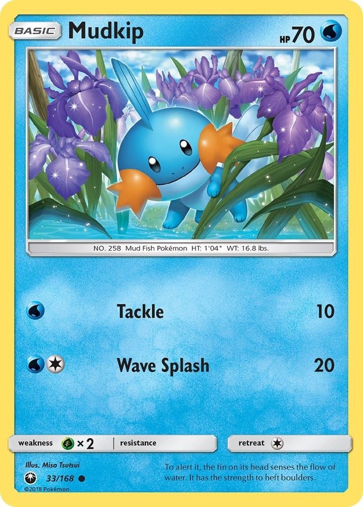 Image for Mudkip (33) (33/168) (SM - Celestial Storm) - Pokemon
