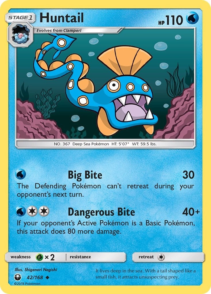 Image for Huntail (42/168) (SM - Celestial Storm) - Pokemon