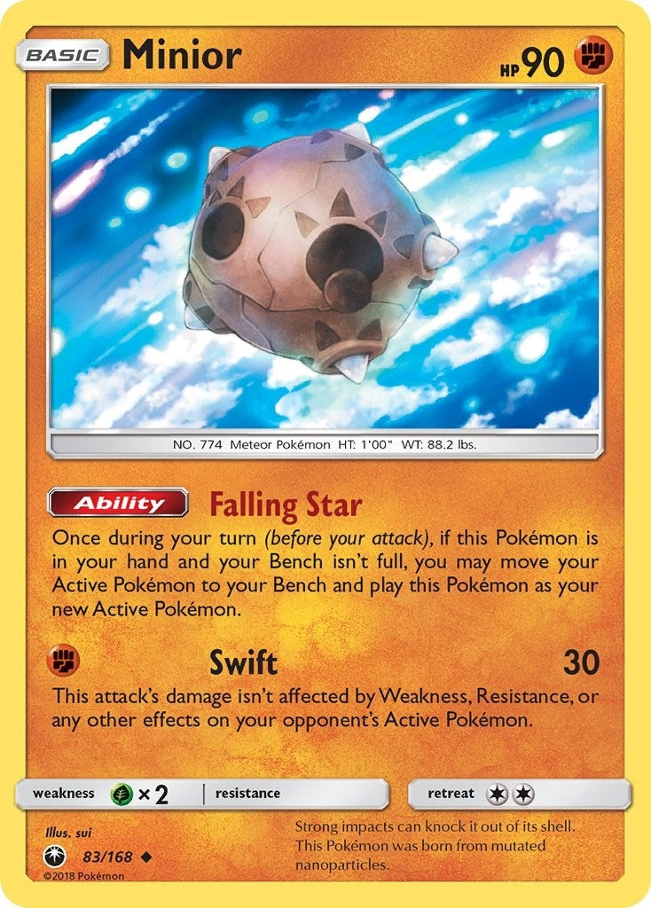 Image for Minior (83/168) (SM - Celestial Storm) - Pokemon