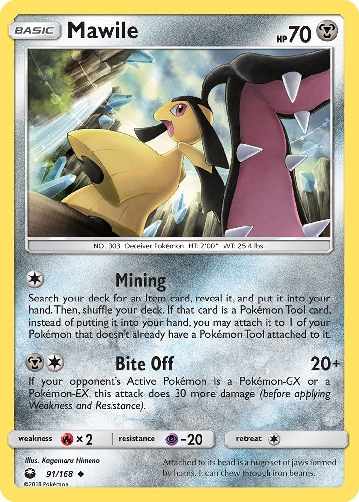 Image for Mawile (91/168) (SM - Celestial Storm) - Pokemon