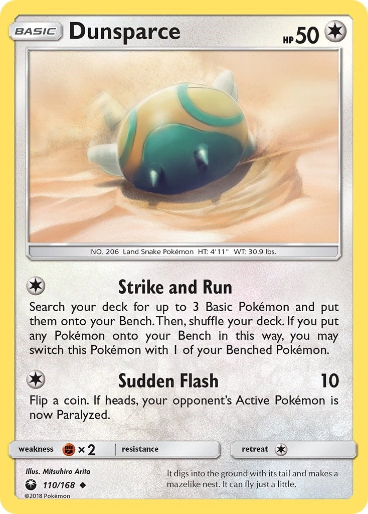 Image for Dunsparce (110/168) (SM - Celestial Storm) - Pokemon