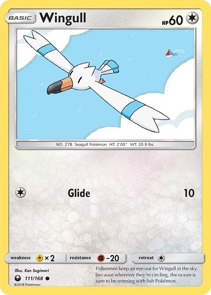 Image for Wingull (111/168) (SM - Celestial Storm) - Pokemon