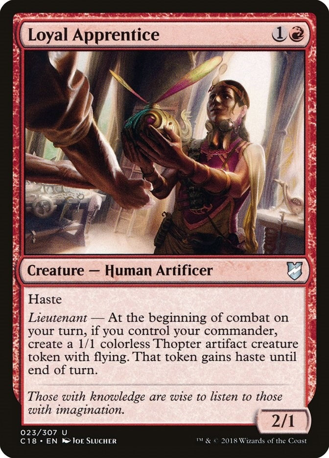 Loyal Apprentice (23) (Commander 2018)