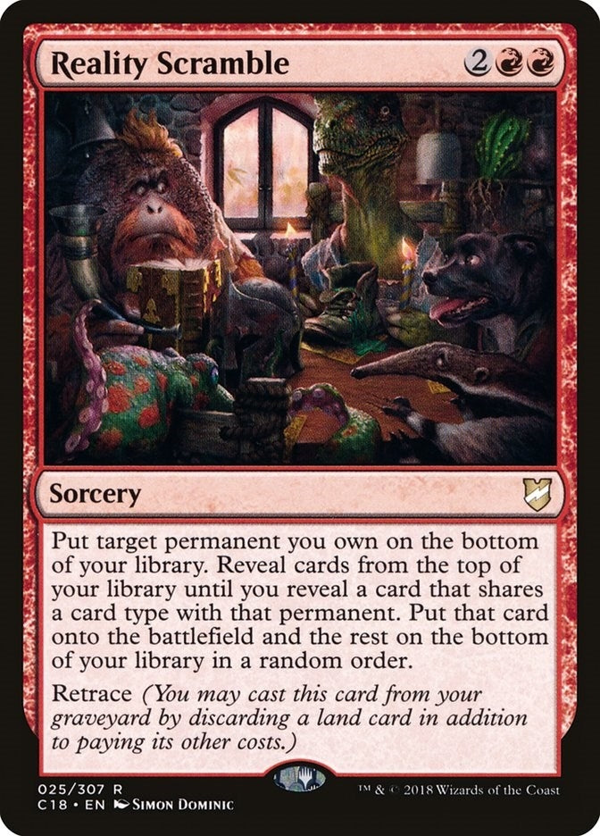 Reality Scramble (25) (Commander 2018)