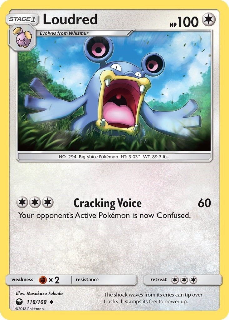 Image for Loudred (118/168) (SM - Celestial Storm) - Pokemon
