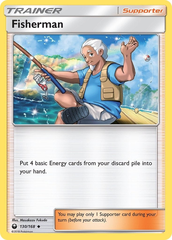 Image for Fisherman (130/168) (SM - Celestial Storm) - Pokemon