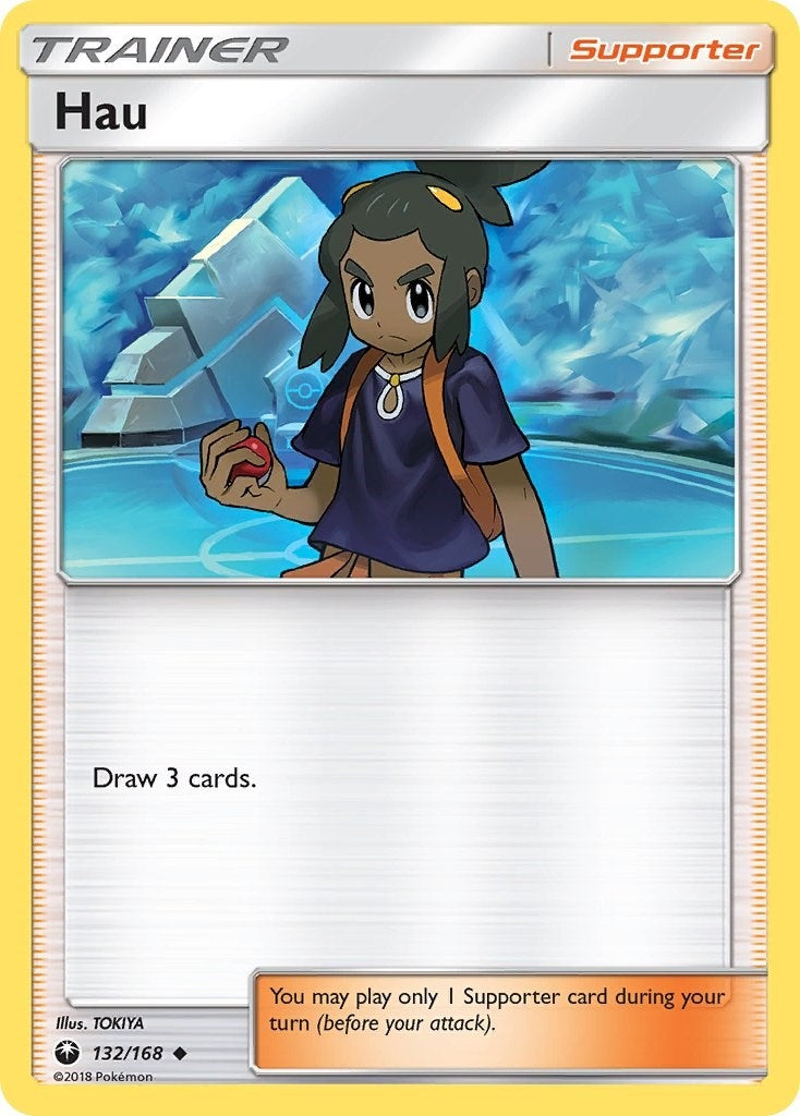 Image for Hau (132/168) (SM - Celestial Storm) - Pokemon