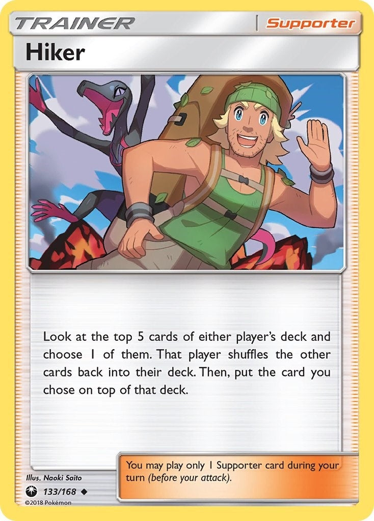 Image for Hiker (133/168) (SM - Celestial Storm) - Pokemon