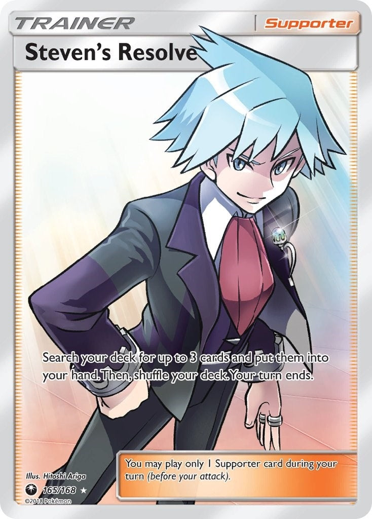 Image for Steven's Resolve (Full Art) (165/168) (SM - Celestial Storm) - Pokemon