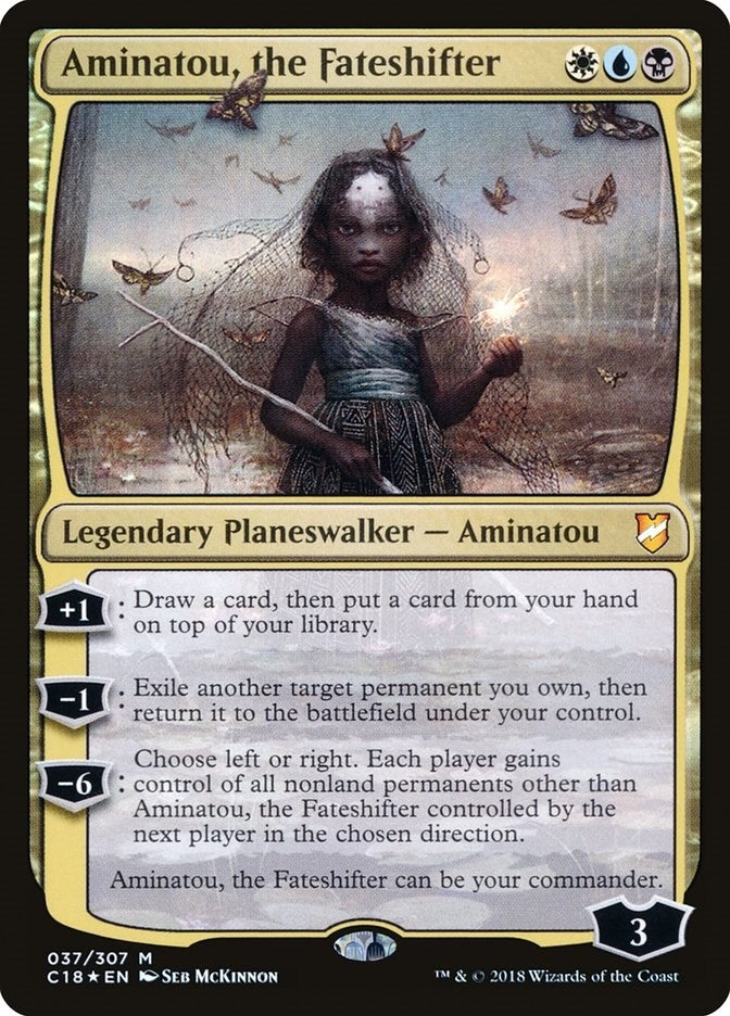 Aminatou, the Fateshifter (37) (Commander 2018)