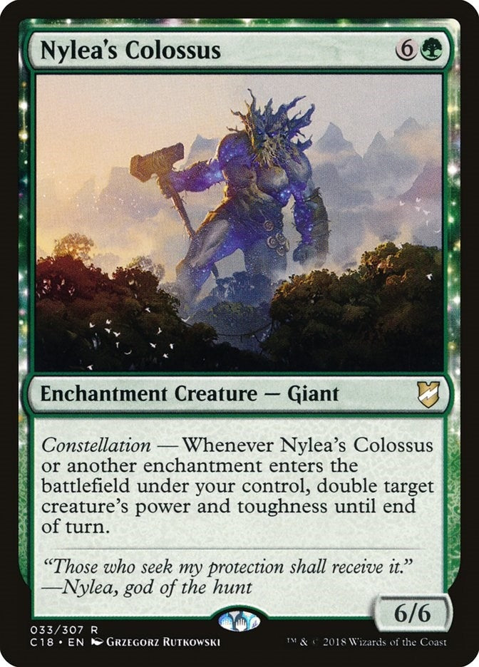 Nylea's Colossus (33) (Commander 2018)
