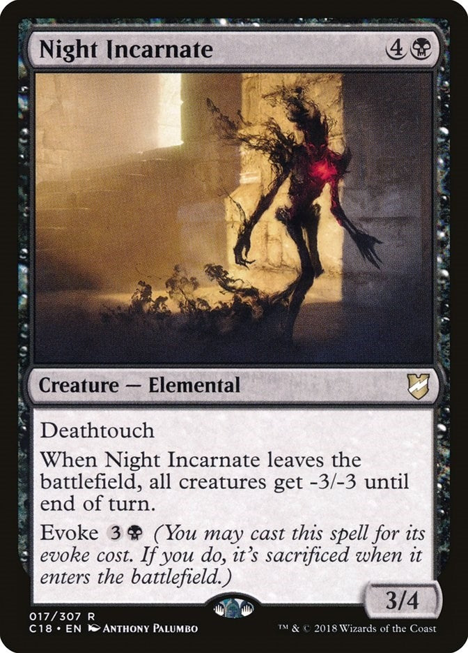 Night Incarnate (17) (Commander 2018)