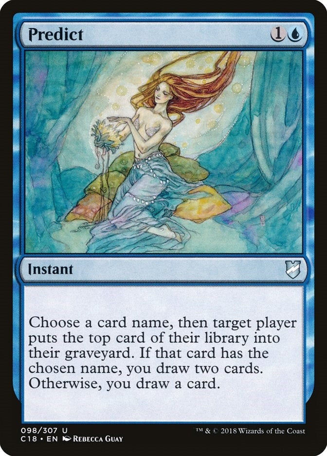 Predict (98) (Commander 2018)