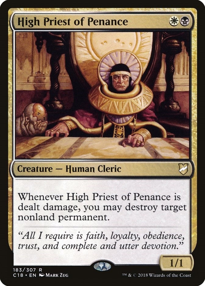 High Priest of Penance (183) (Commander 2018)