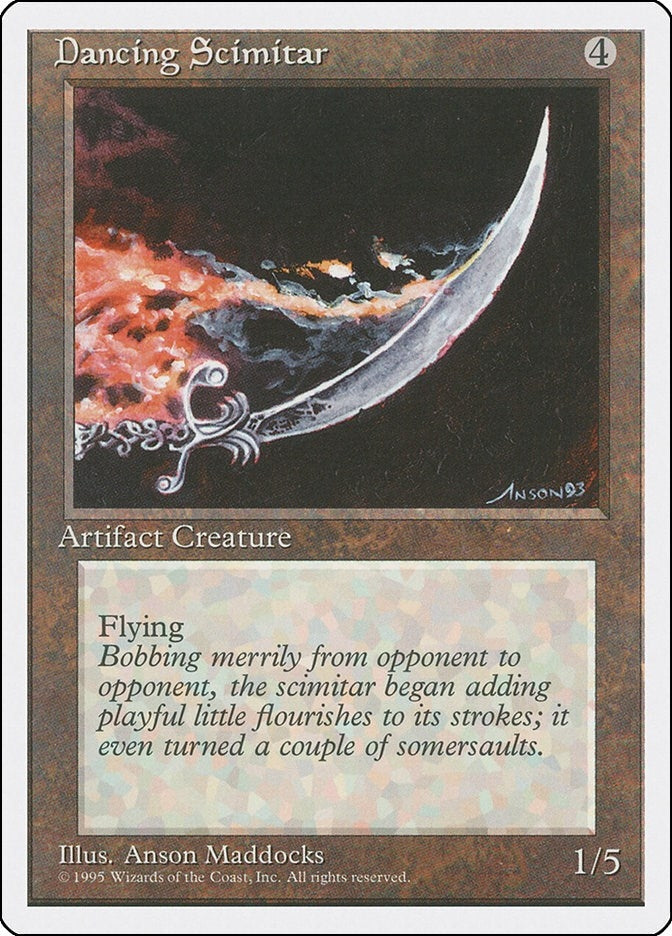 Dancing Scimitar (Fourth Edition)