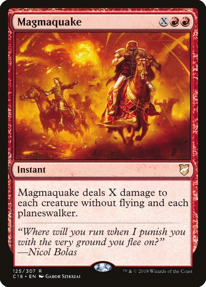Magmaquake (125) (Commander 2018)