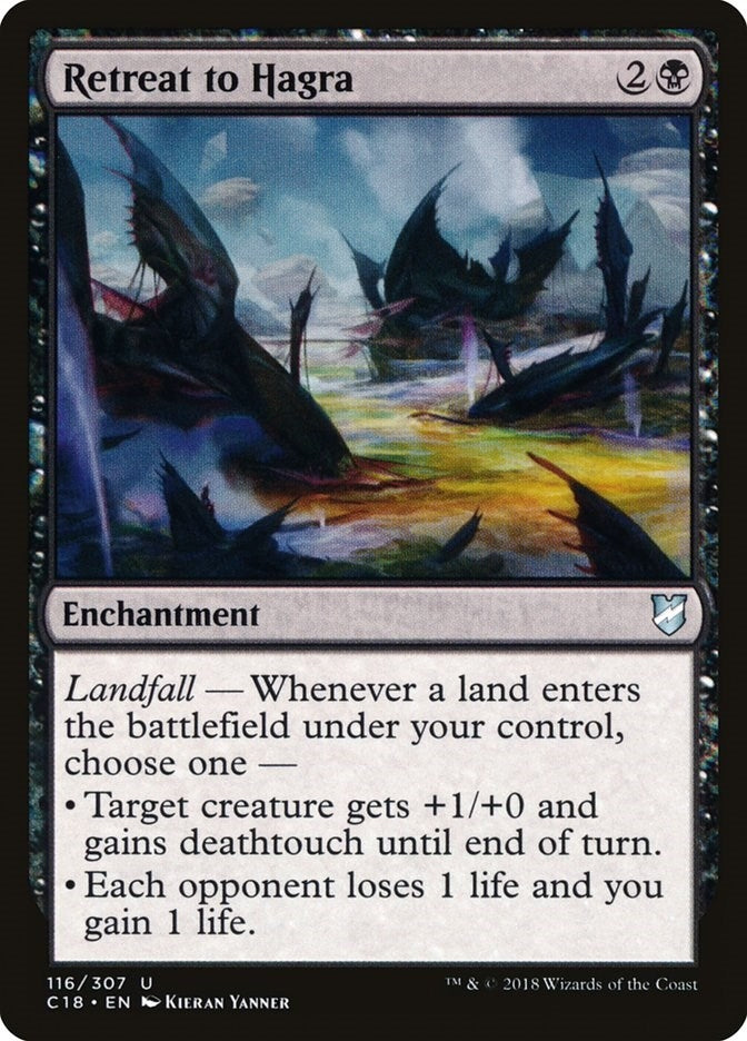 Retreat to Hagra (116) (Commander 2018)