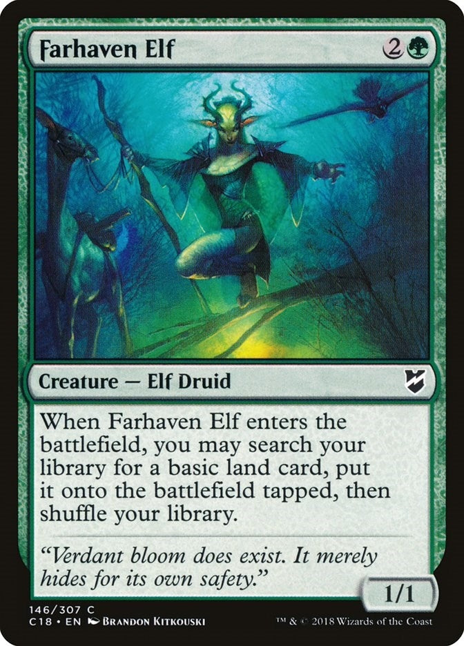 Farhaven Elf (146) (Commander 2018)