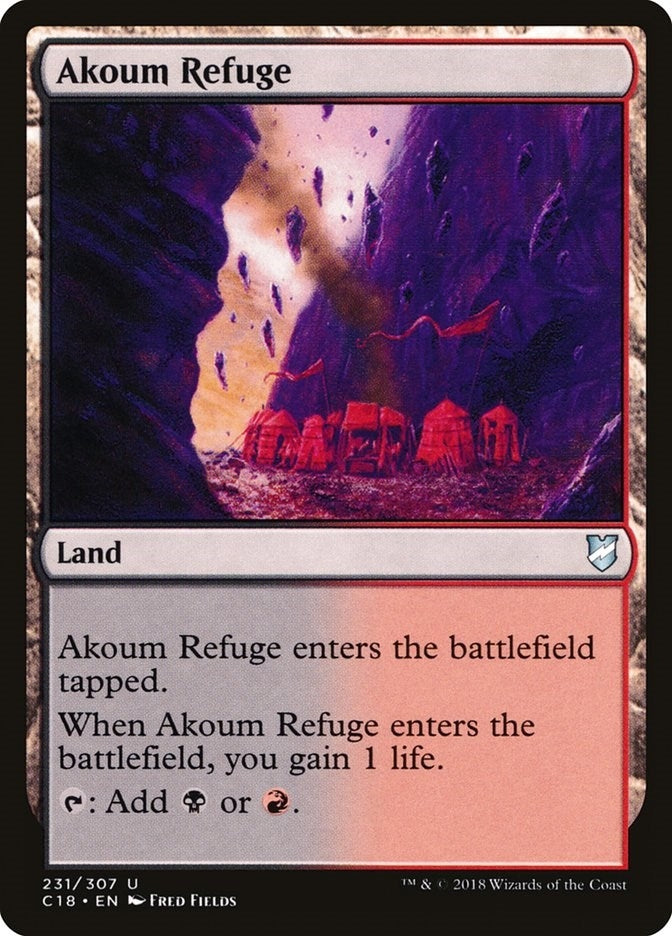 Akoum Refuge (231) (Commander 2018)