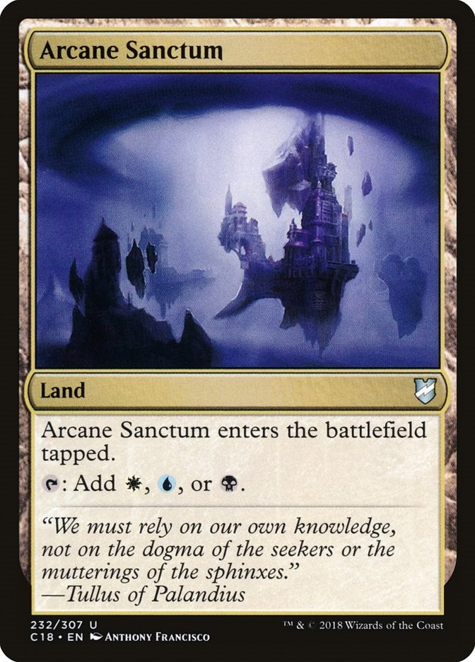 Arcane Sanctum (232) (Commander 2018)