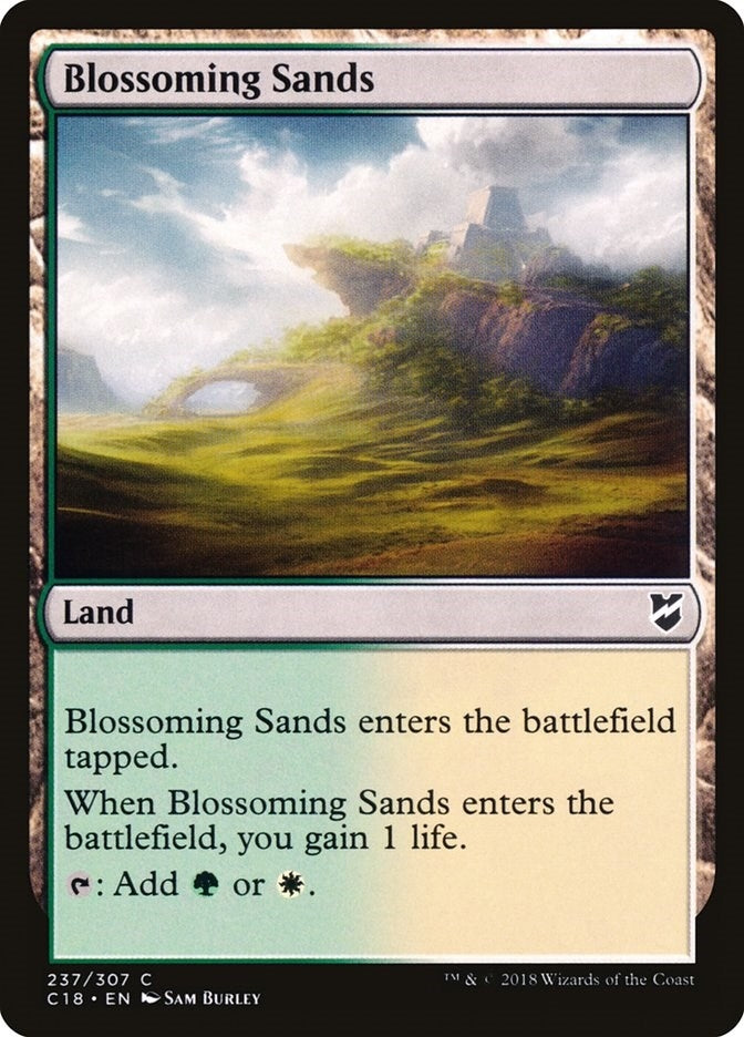 Blossoming Sands (237) (Commander 2018)