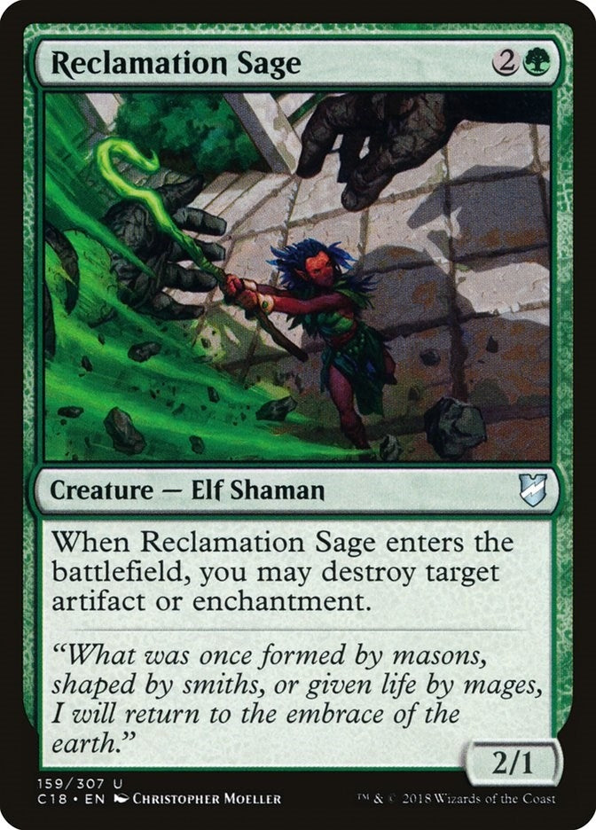 Reclamation Sage (159) (Commander 2018)