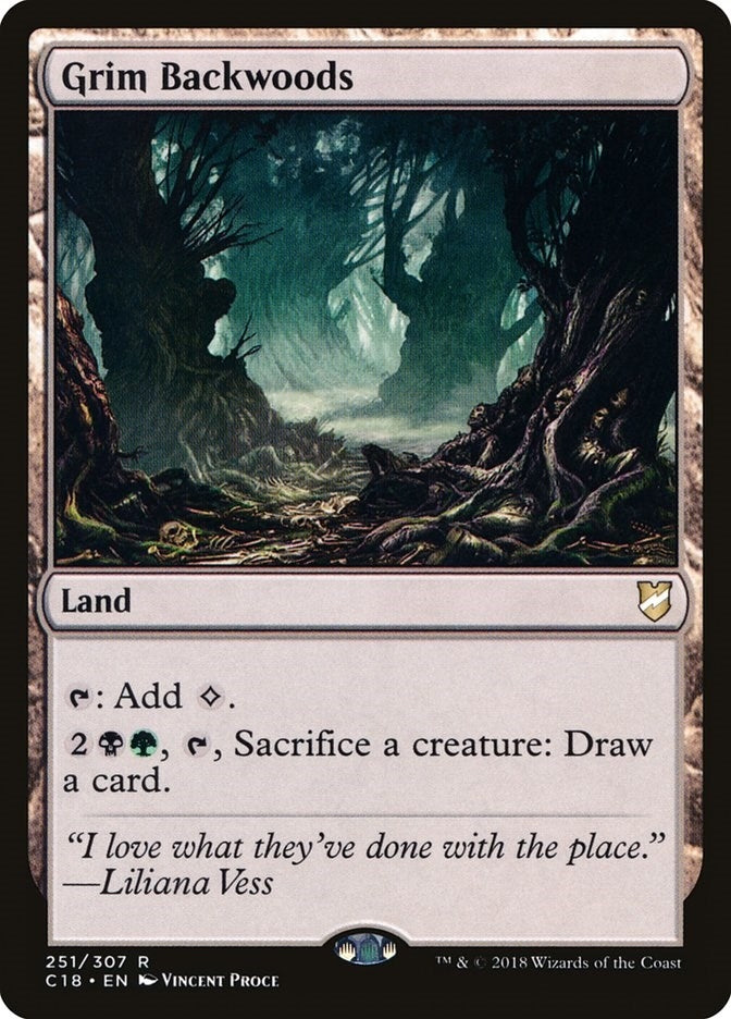 Grim Backwoods (251) (Commander 2018)