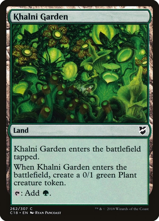 Khalni Garden (262) (Commander 2018)