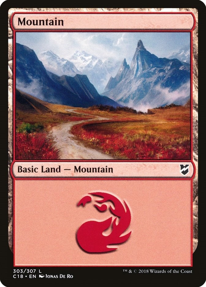 Mountain (303) (303) (Commander 2018)